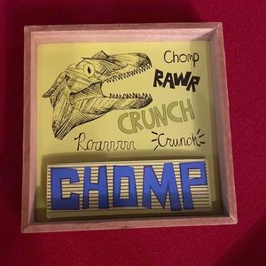 Dinosaur 3D picture wall art